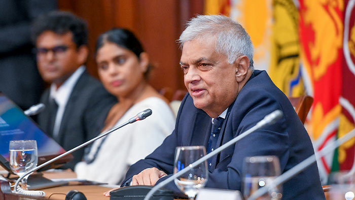 Sri Lanka President Ranil Wickremesinghe