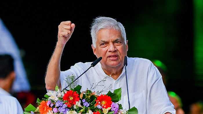 Sri Lanka President Ranil Wickremesinghe