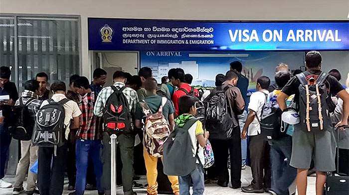 Visa on arrival Sri Lanka
