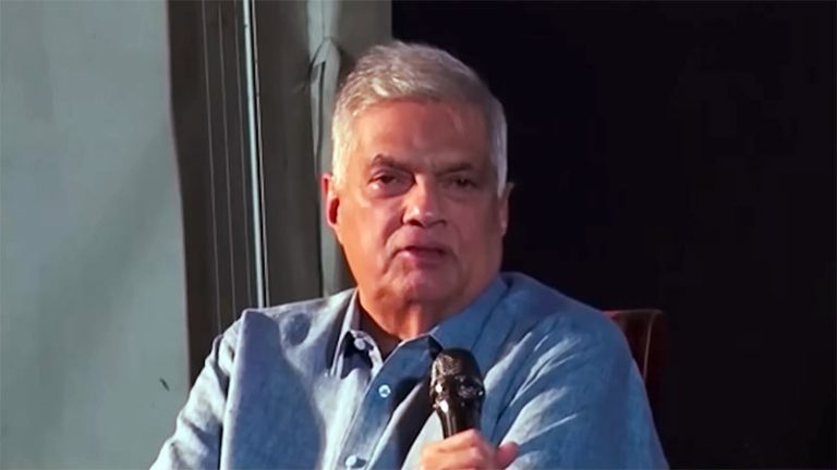 Former Sri Lankan President Ranil Wickremesinghe