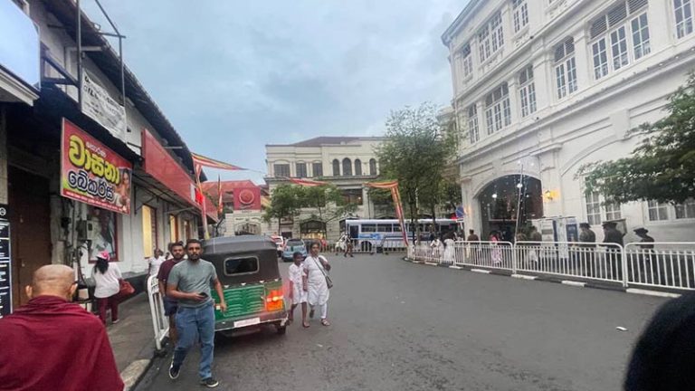 Kandy city thoroughly cleaned under 'Clean Sri Lanka' programme