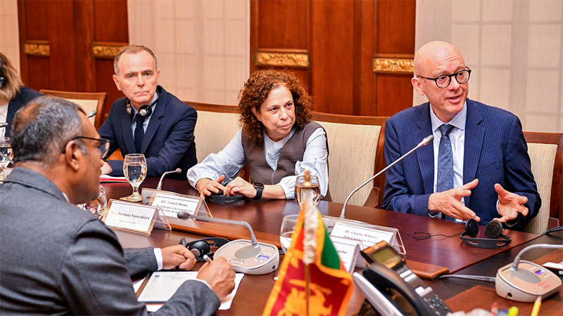 European Union officials meet Sri Lankan President for GSP+ talks