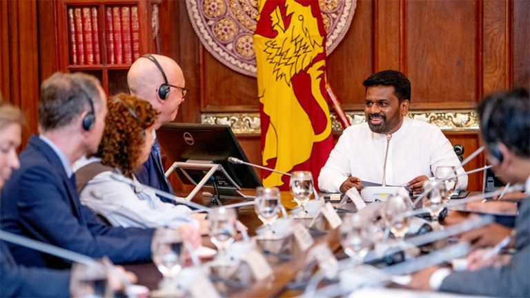 European Union officials meet Sri Lankan President for GSP+ talks