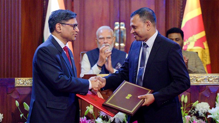 Seven Memoranda of Understanding (MoUs) signed between India and Sri Lanka