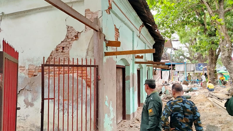 Sri Lankan humanitarian team aids earthquake victims in Myanmar