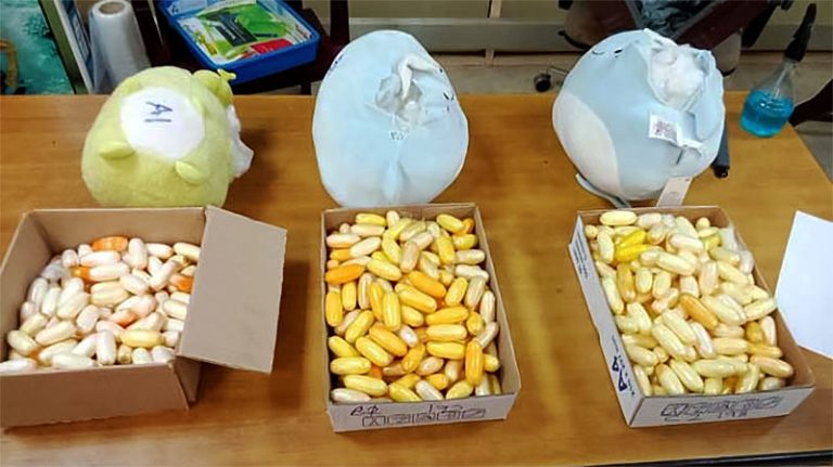 Italian national arrested at Bandaranaike International Airport in Katunayake, Sri Lanka, with over 10 kilograms of cocaine hidden inside teddy bears
