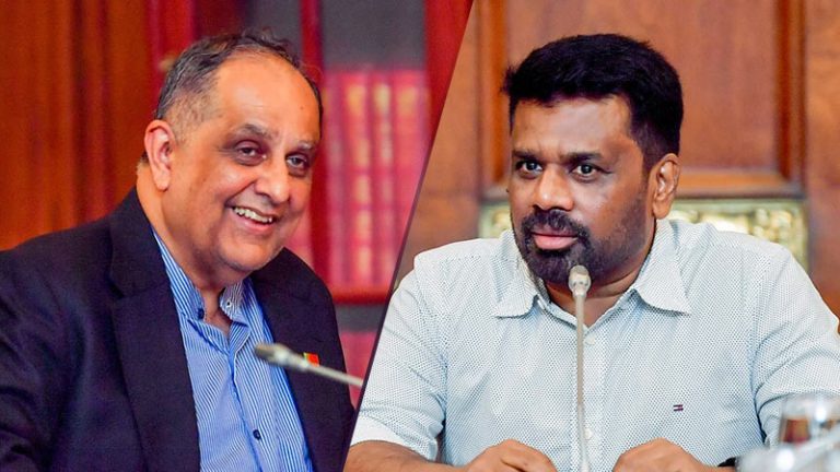 Western Province Governor Hanif Yusoof and Sri Lankan President Anura Kumara Dissanayake