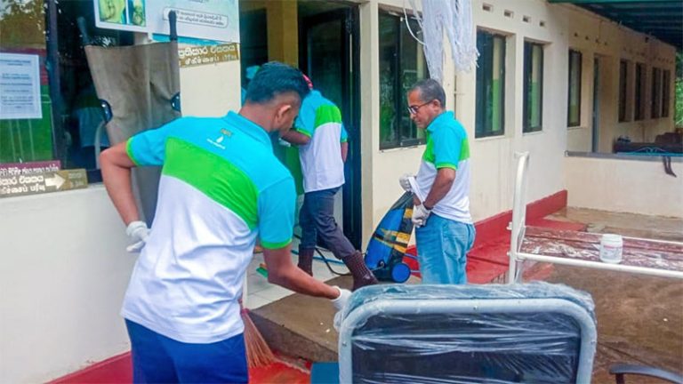 Clean Sri Lanka steps in to aid Kotmale Hospital after crash