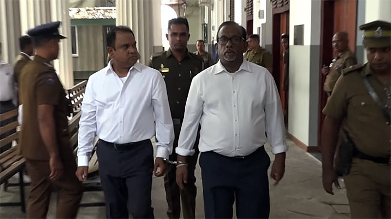 Mahindananda Aluthgamage with Nalin Fernando
