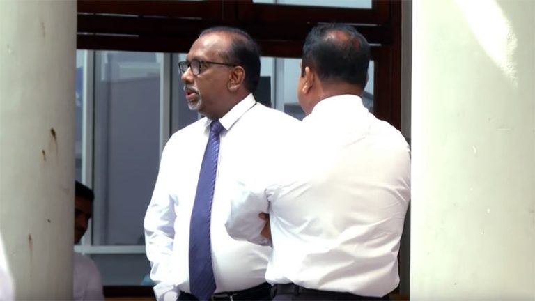 Mahindananda Aluthgamage with Nalin Fernando