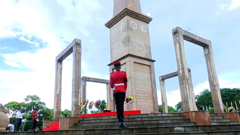 National War Hero Cenotaph in Sri Jayawardenepura, Kotte in Sri Lanka