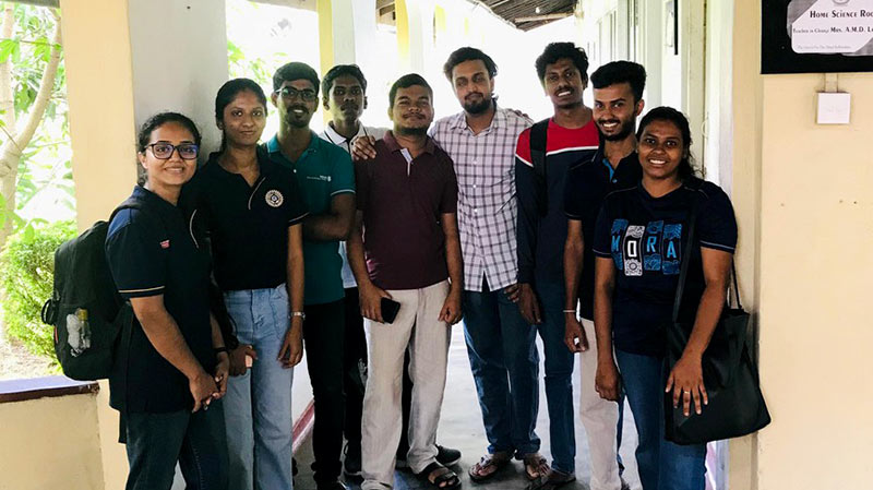 Rotaract Moratuwa empowers visually impaired students through 'Nena Sayura'