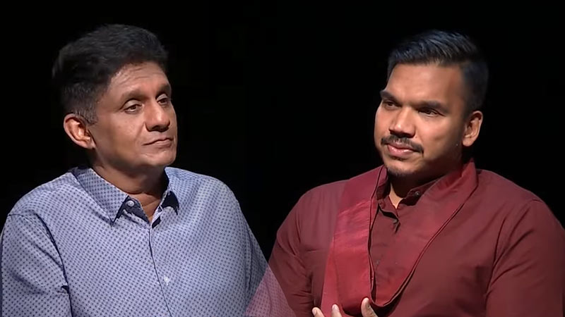 Sajith Premadasa and Namal Rajapaksa