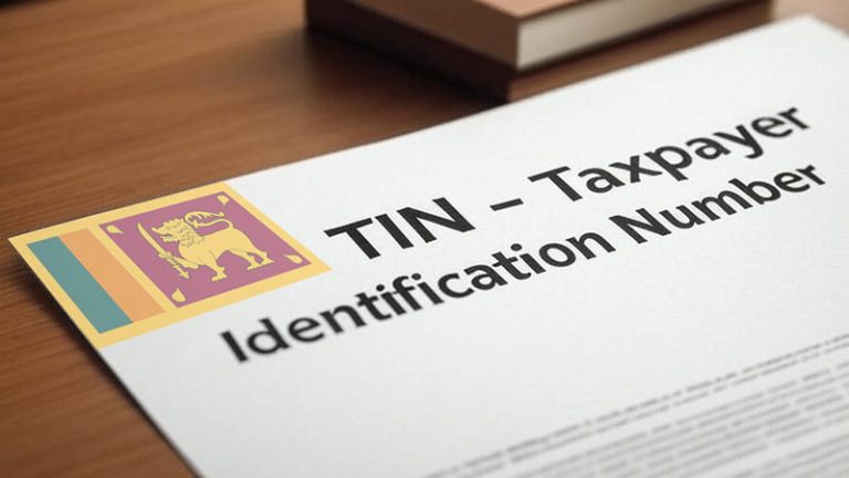 TIN - Taxpayer Identification Number Sri Lanka