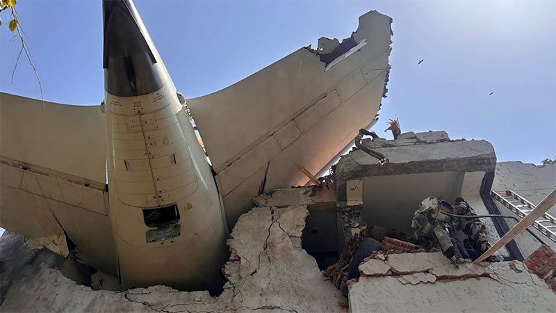 Air India flight AI171 crashes after takeoff from Ahmedabad, 242 on board