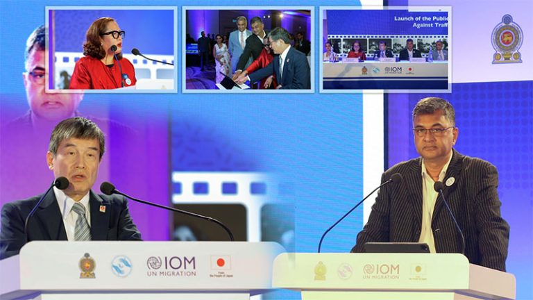 Ambassador of Japan, Isomata Akio with Sri Lanka Defence Secretary Air Vice Marshal Sampath Thuyacontha (Retd)