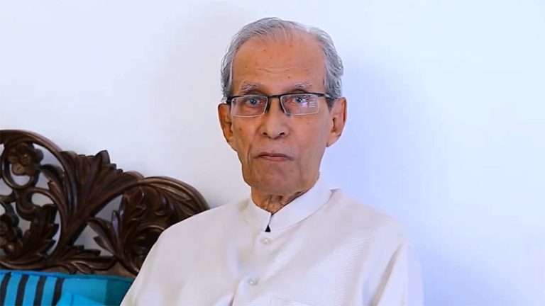 Former Senior Civil Servant Bradman Weerakoon