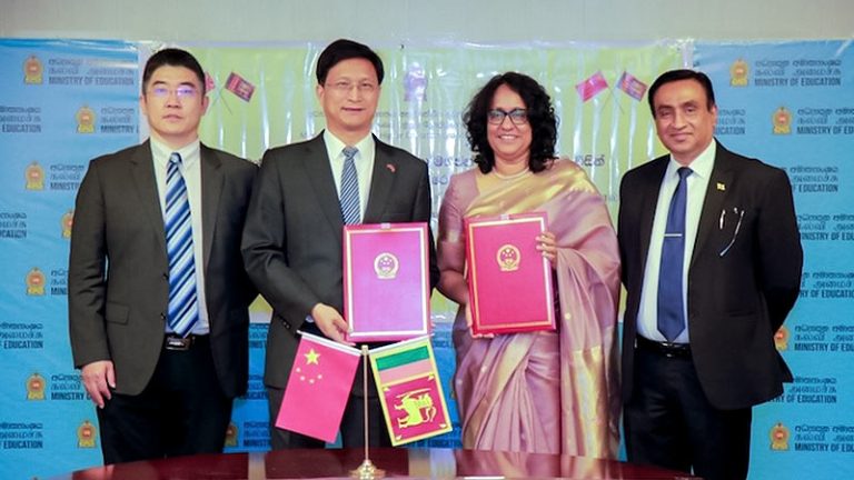 China donates entire school uniform fabric requirement for 2025 to Sri Lanka
