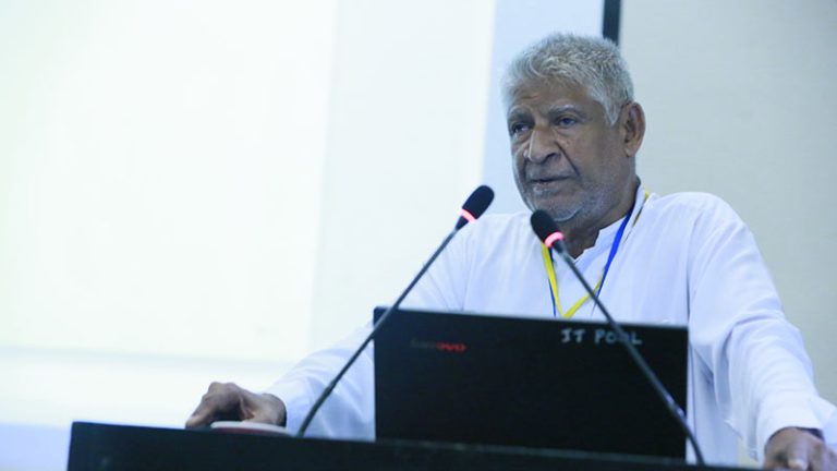 Former Auditor General and former senior consultant to CoPE and CoPA, Mr. S.C. Mayadunne