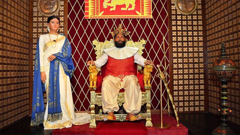 Wax museum at the historic Ehelepola Walawwa in Kandy, Sri Lanka, declared open