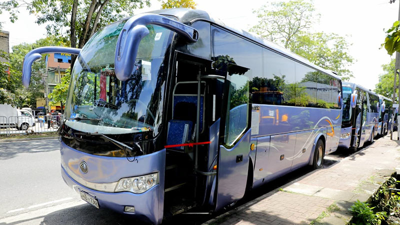Nine restored CHOGM buses back in service