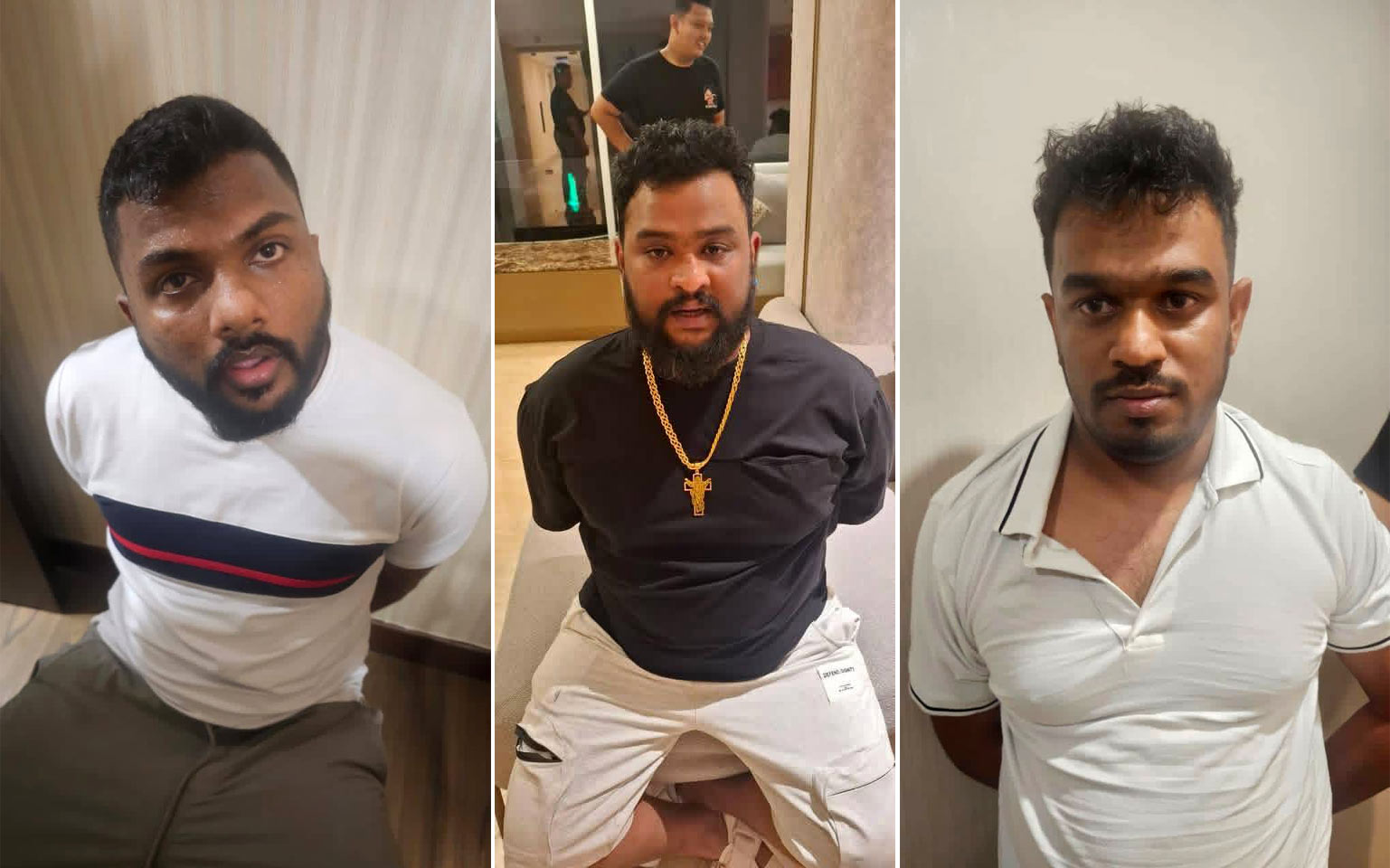 Thembili Lahiru, Panadura Nilanga and Backhoe Saman