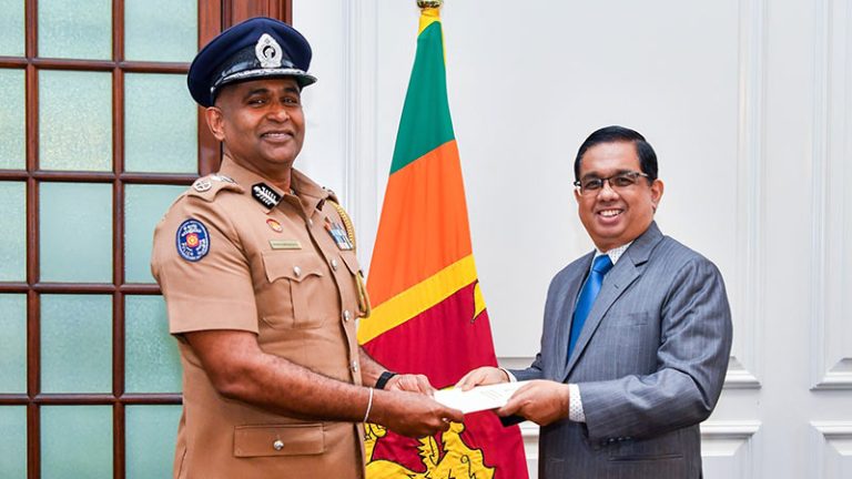 Priyantha Weerasooriya appointed 37th Inspector General of Sri Lanka Police
