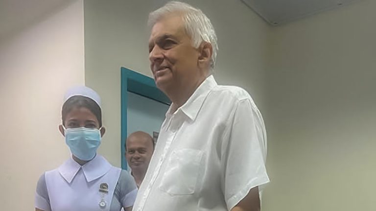 Ranil Wickremesinghe discharged from National Hospital