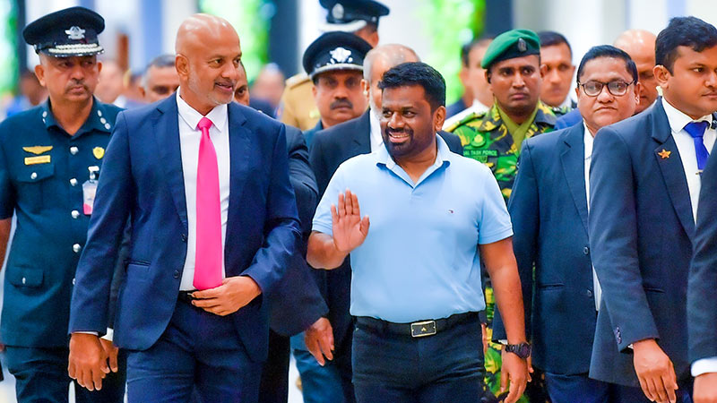 Sri Lanka President Anura Kumara Dissanayake departs for UN General Assembly in the United States