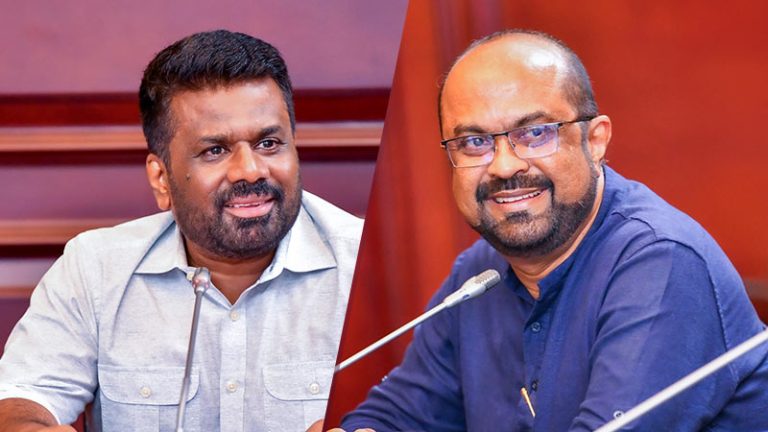 Sri Lanka President Anura Kumara Dissanayake and Minister of Energy Kumara Jayakody