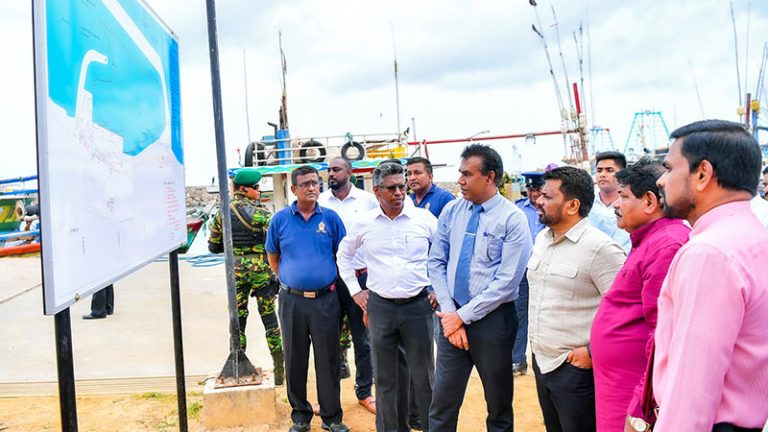 Third phase of Myliddy Fisheries Harbour development launched in Jaffna