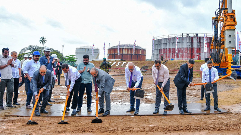 Sri Lanka begins construction of new fuel storage tanks to prevent future crises
