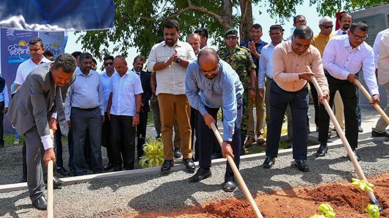 Sri Lanka launches largest solar power project - Rividanavi Solar Power Park