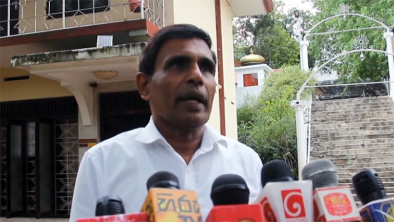 Minister of Public Security and Parliamentary Affairs, Ananda Wijepala