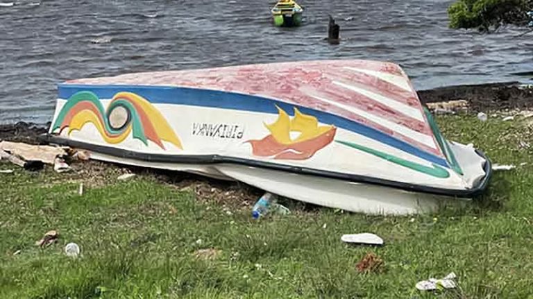 The small 400-horsepower boat allegedly used to transport Ishara Sewwandi from Jaffna to India