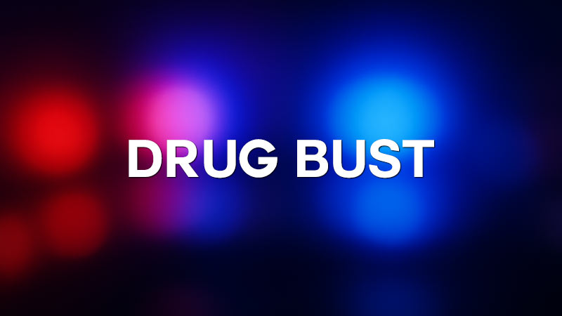 Drug bust arrest