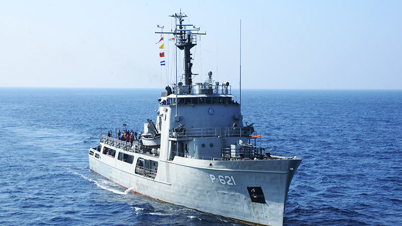 Sri Lanka Navy vessel Samudura