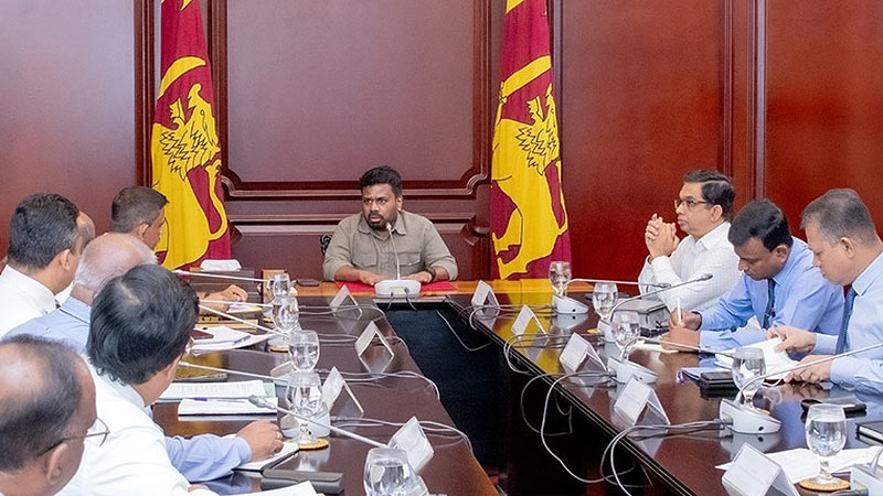 Sri Lanka President urges coordinated action to restore lives and infrastructure after disaster