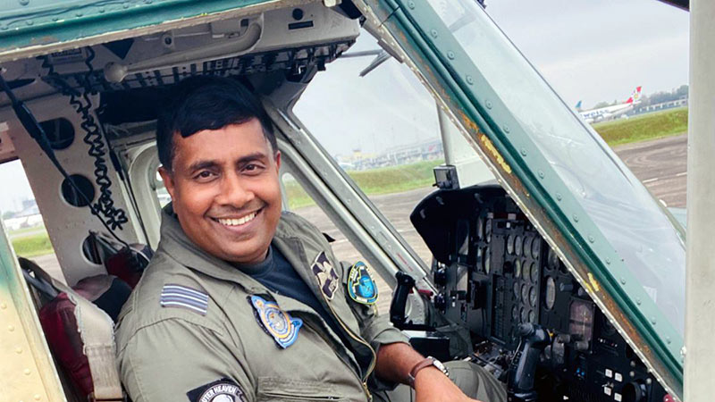 Wing Commander Nirmal Siyambalapitiya