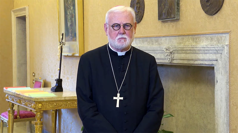 Vatican Foreign Minister Archbishop Paul Richard Gallagher arrives in Sri Lanka today