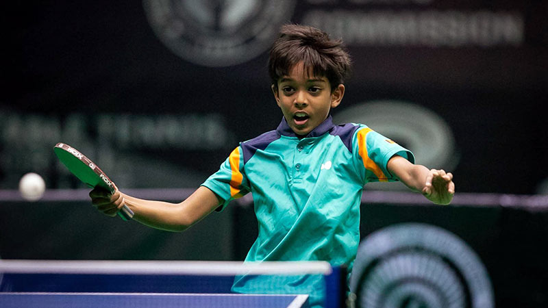Taavi Samaraweera - Sri Lankan Table Tennis Player