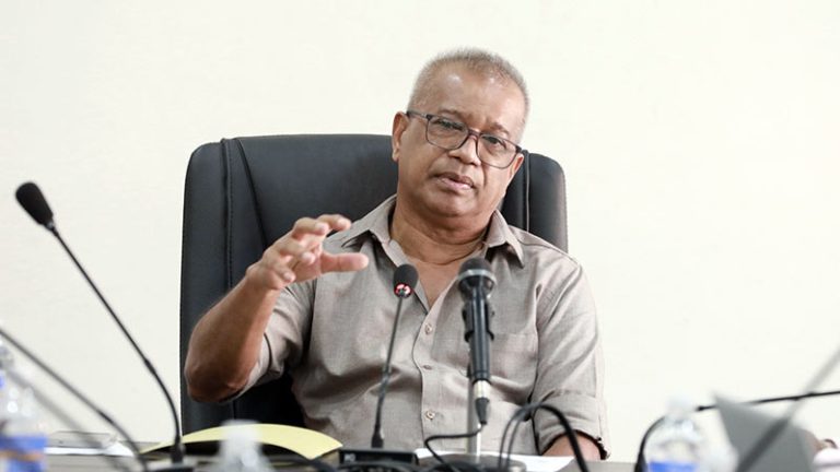 Minister of Agriculture, Livestock, Land and Irrigation, K.D. Lal Kantha