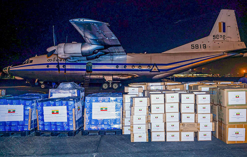 Myanmar sends humanitarian aid to Sri Lanka following severe weather