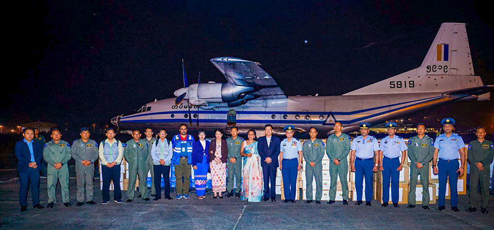 Myanmar sends humanitarian aid to Sri Lanka following severe weather