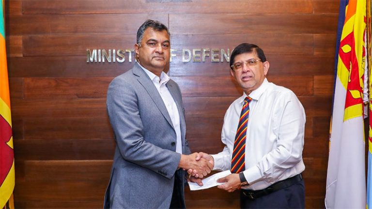 Thurstan College supports disaster fund with Rs. 3.25 Million