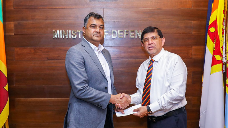 Thurstan College supports disaster fund with Rs. 3.25 Million