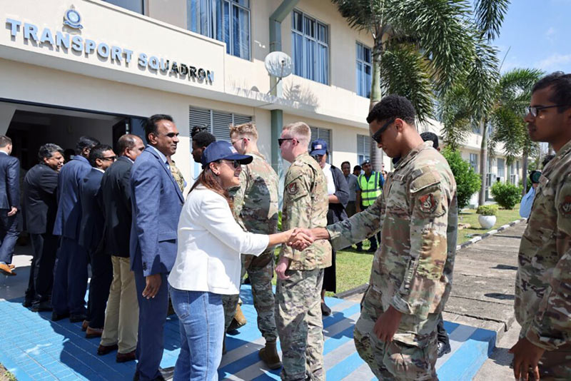 Two U.S. Air Force aircraft arrive in Sri Lanka to support Cyclone Ditwah relief efforts