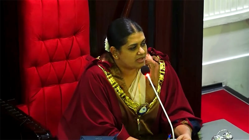 Vraie Cally Balthazaar - Mayor of Colombo