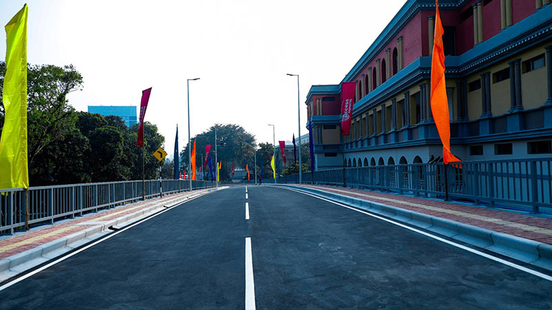 Baladaksha Mawatha flyover opens in Colombo