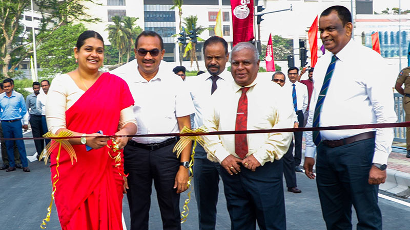 Baladaksha Mawatha flyover opens in Colombo